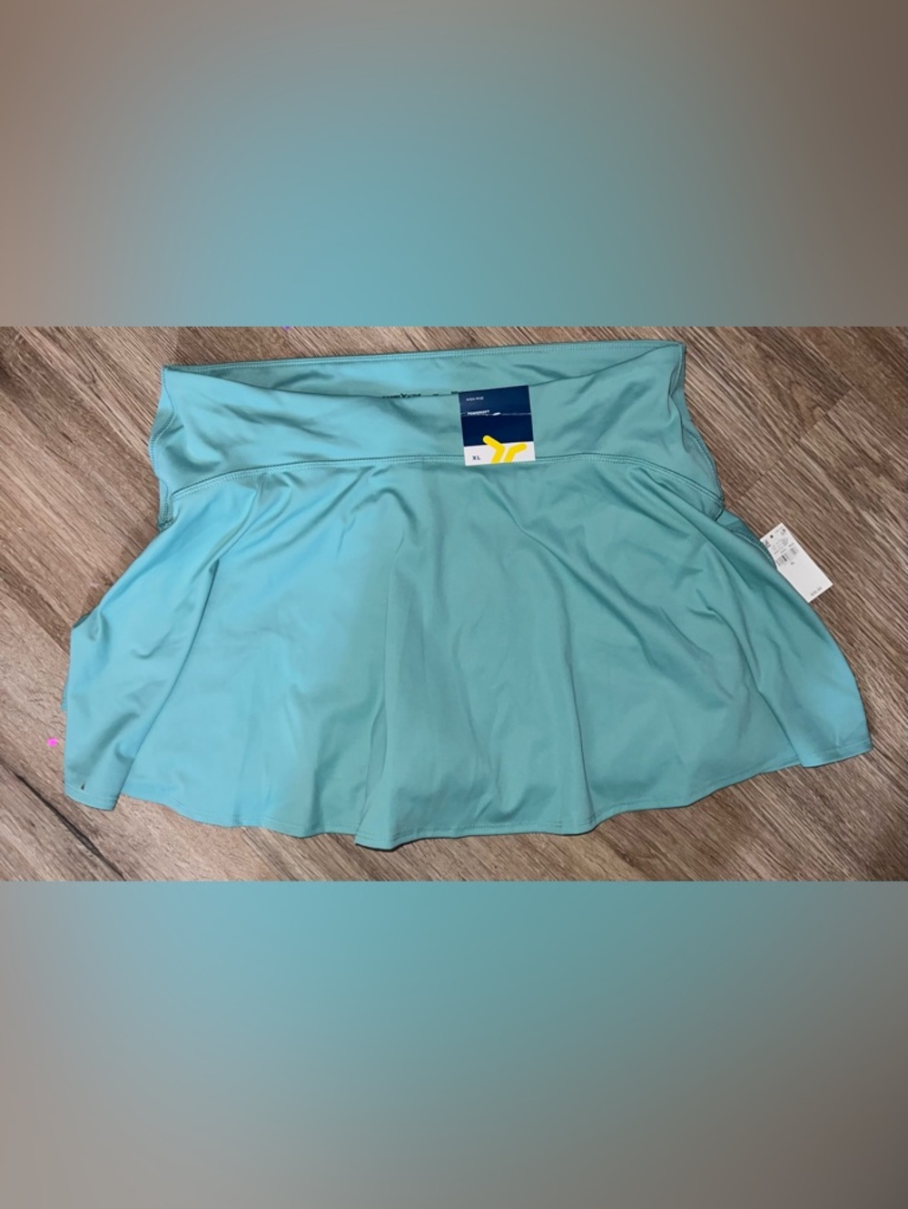 Old Navy Aqua Blue Active Mini Skort